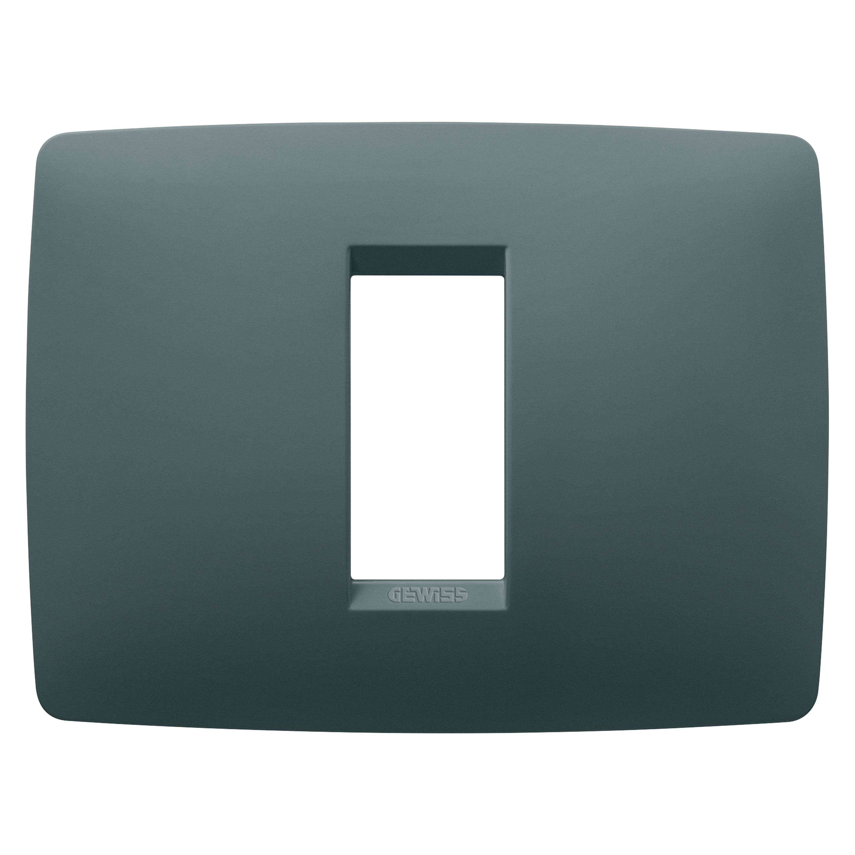 GEWISS - GEWGW16101VZ PLACCA ONE 1M OTTANIO