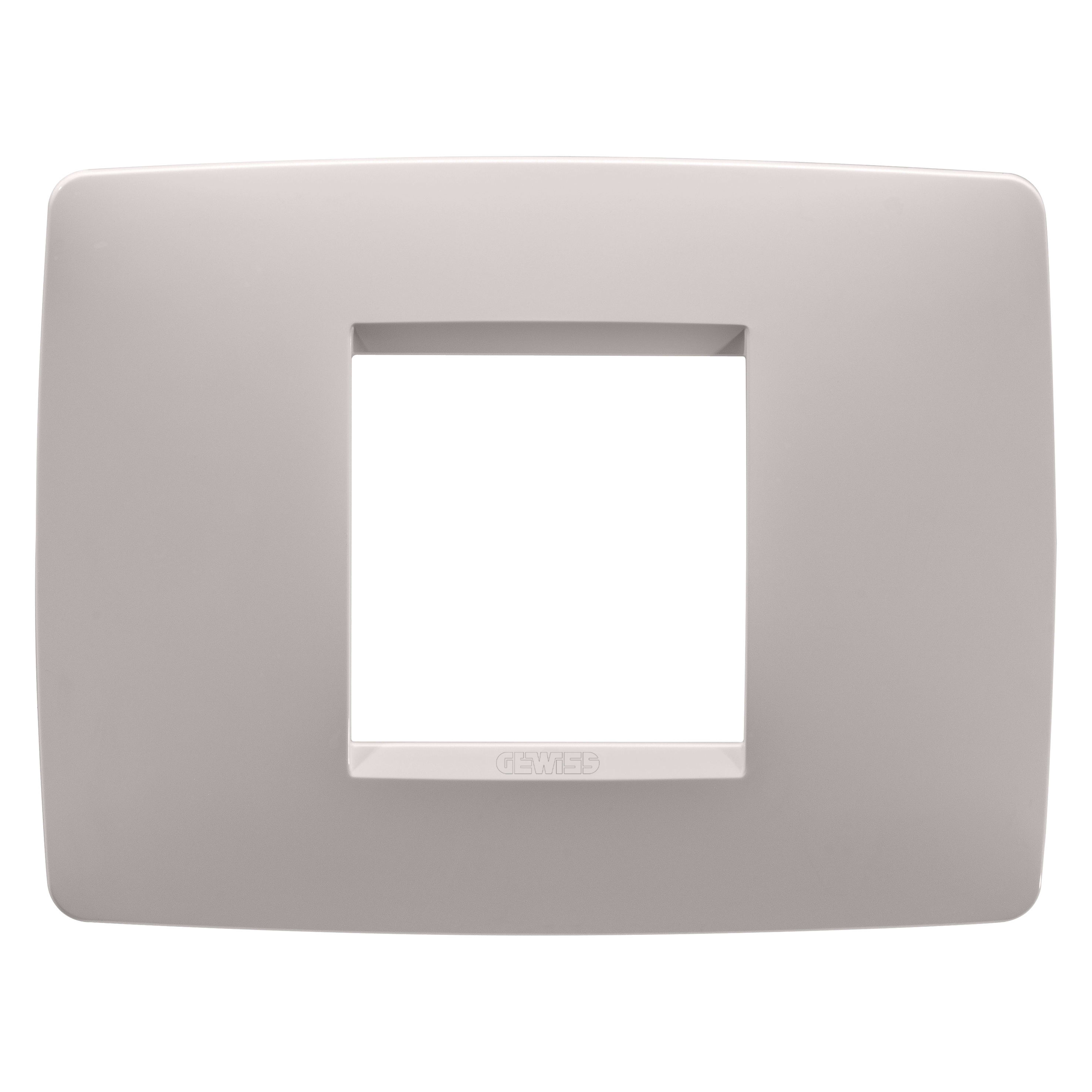 GEWISS - GEWGW16102VL PLACCA ONE 2M NATURAL BEIGE SATINATO