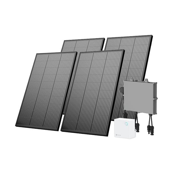 HIKVISION ITALY SRL EZV318700022 SOLAR STARTER KIT 400W KIT4PANNELLI BALC