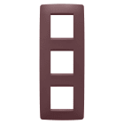 GEWISS - GEWGW16127VD PLACCA ONE INT.2+2+2M V TUSCAN RED