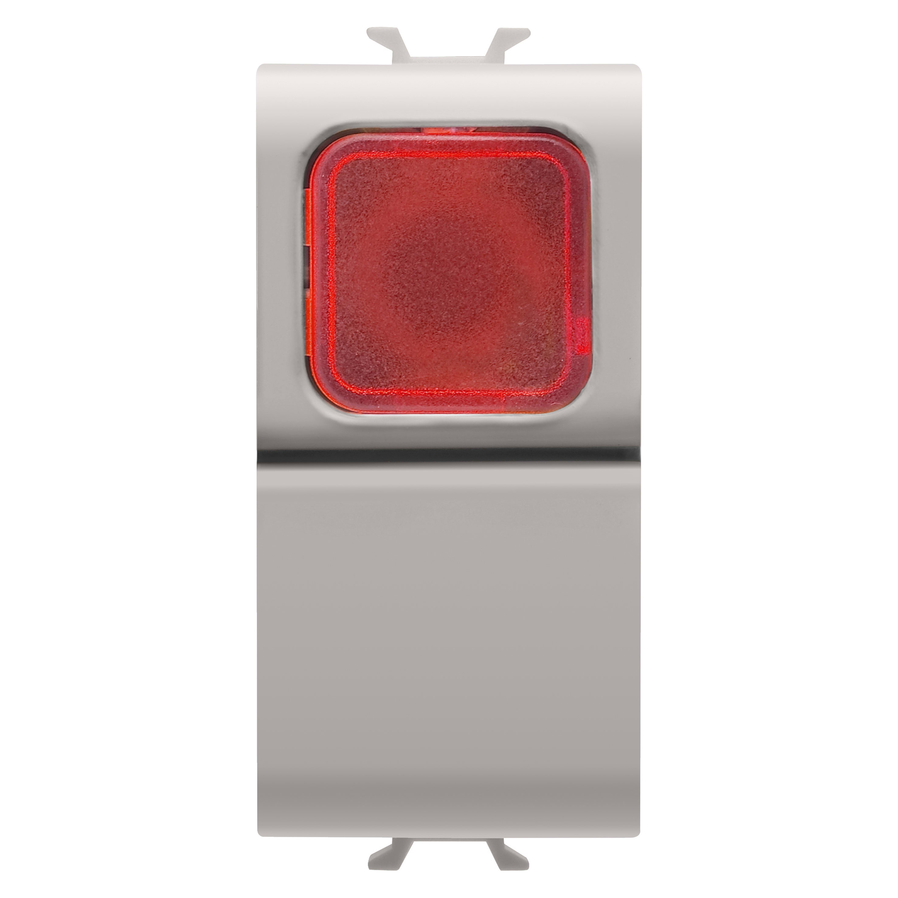 GEWISS - GEWGW13143 PULSANTE 1M 1P NA 16A SPIA ROSSA BEIGE