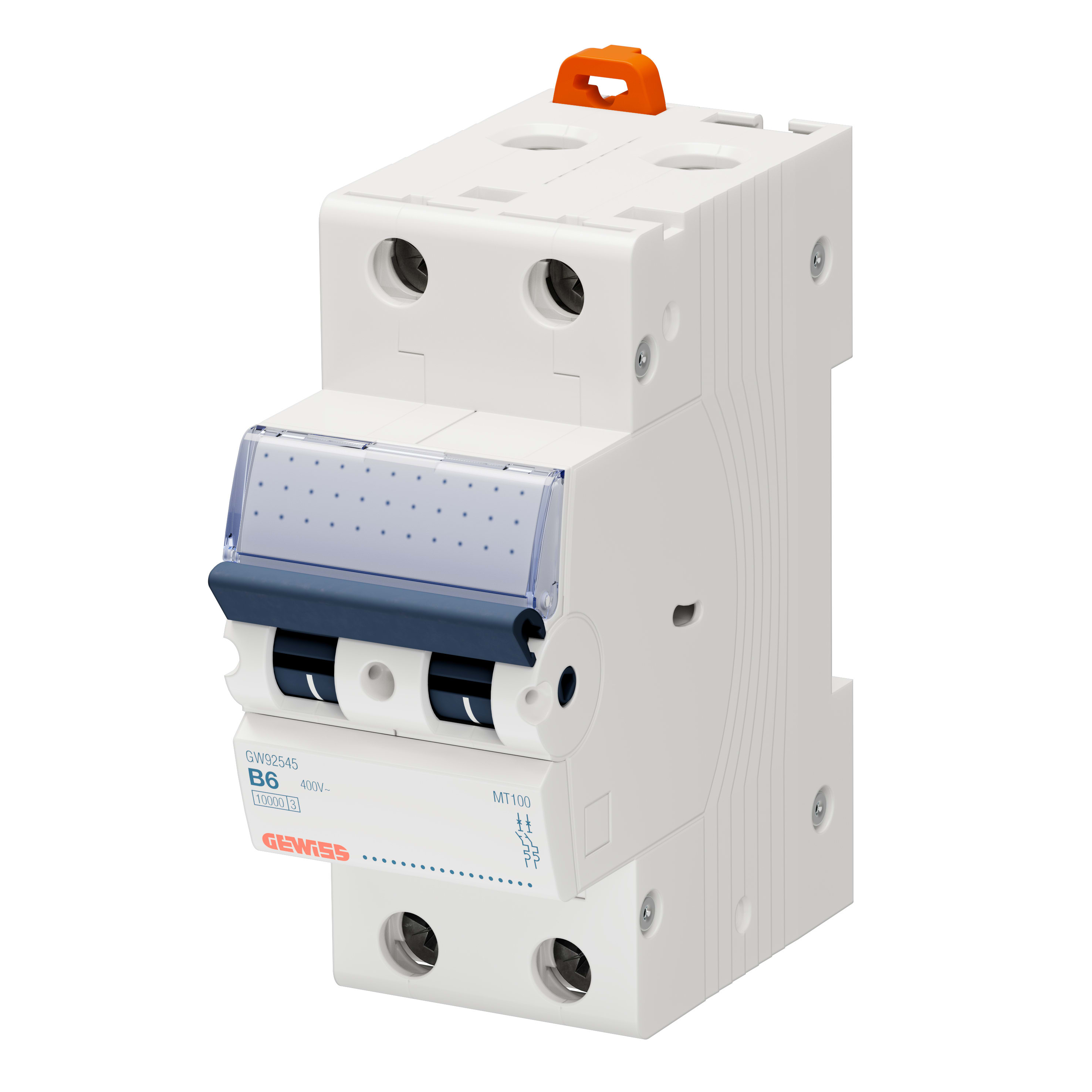 GEWISS GEWGW92545 INT. MAGNETOTERMICO 2P B6 10KA 2M