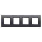 GEWISS - GEWGW16228YA PLACCA LUX INT.2+2+2+2M O ARDESIA ABSOL.