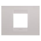 GEWISS - GEWGW16402VL PLACCA GEO - IN TECNOPOLIMERO VERNICIATO - 2 POSTI - NATURAL BEIGE - CHORUSMART
