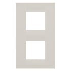 GEWISS - GEWGW16424TI PLACCA GEO INT.2+2M V.71 AVORIO