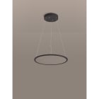 SICOM - SOL7004137 SIRIO LED PANEL TWIST ROUND NERO 58-830-