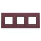 GEWISS - GEWGW16426VD PLACCA GEO INT.2+2+2M O TUSCAN RED