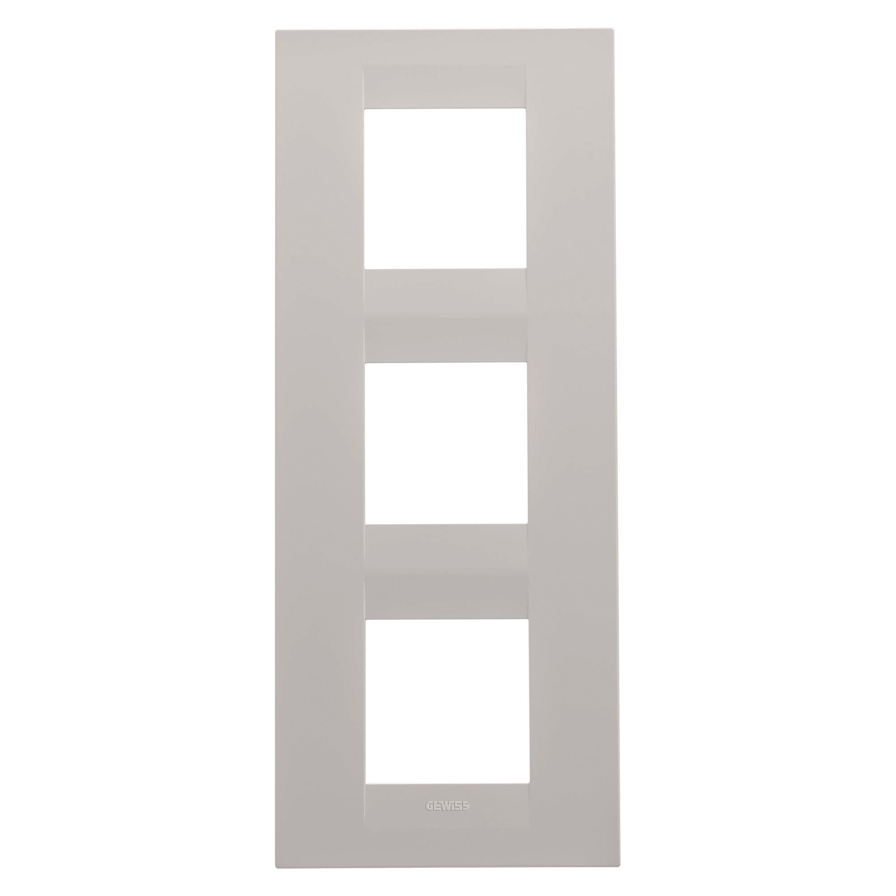 GEWISS - GEWGW16427VL PLACCA GEO INT.2+2+2M V NAT. BEIGE