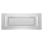 GEWISS - GEWGW16877N COPERTURA PARATINTEGGIATURA PER SERIE CHORUSMART STANDARD ITALIANO - 7 POSTI - TRASPARENTE - CHORUSMART