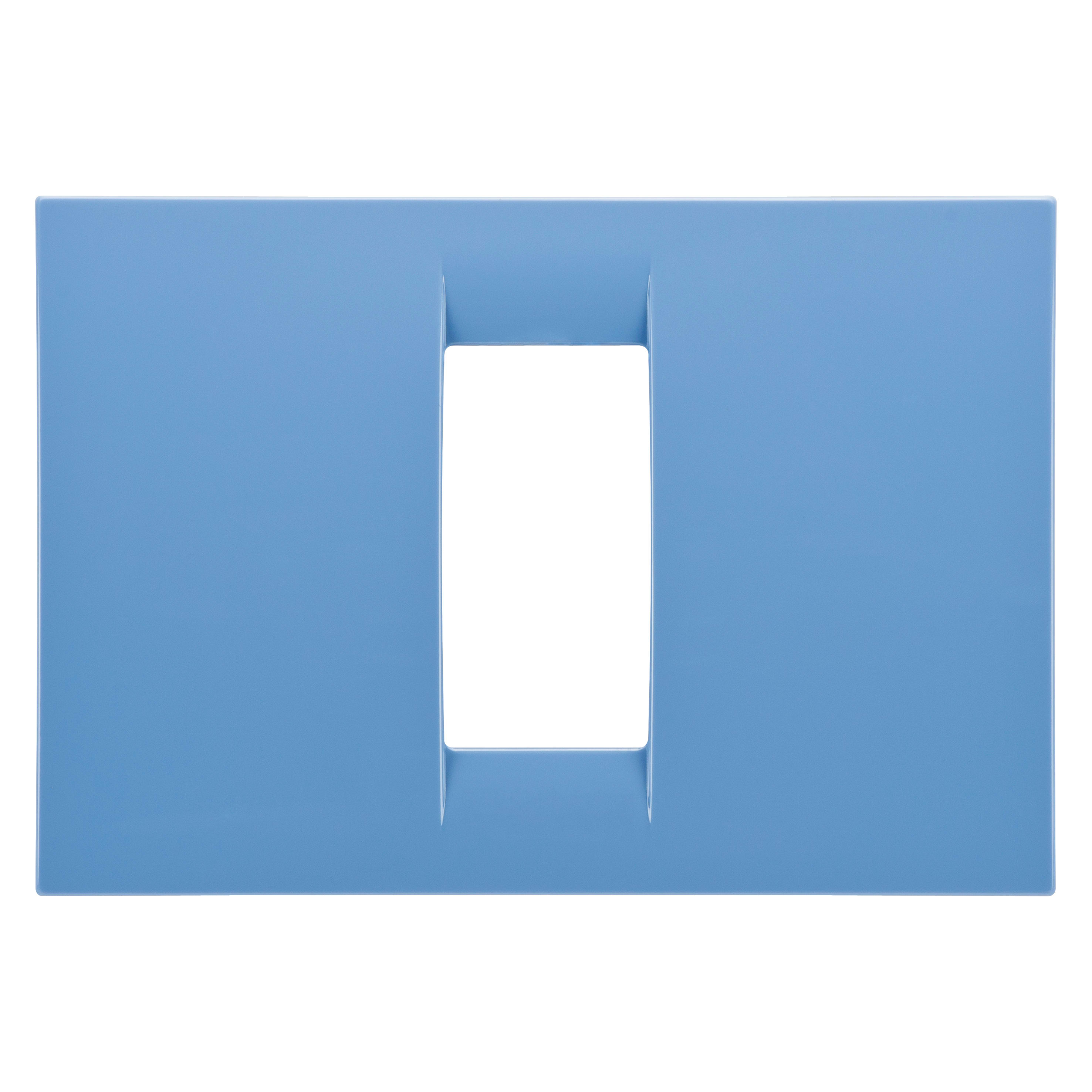 GEWISS - GEWGW22161 PLACCA 1M AZZURRO CIELO SYSTEM VIRNA