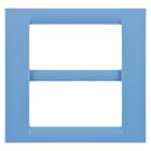 GEWISS - GEWGW22167 PLACCA 8M AZZURRO CIELO SYSTEM VIRNA