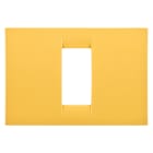 GEWISS - GEWGW22181 PLACCA 1M GIALLO MAIS SYSTEM VIRNA