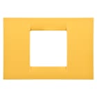 GEWISS - GEWGW22182 PLACCA 2M GIALLO MAIS SYSTEM VIRNA