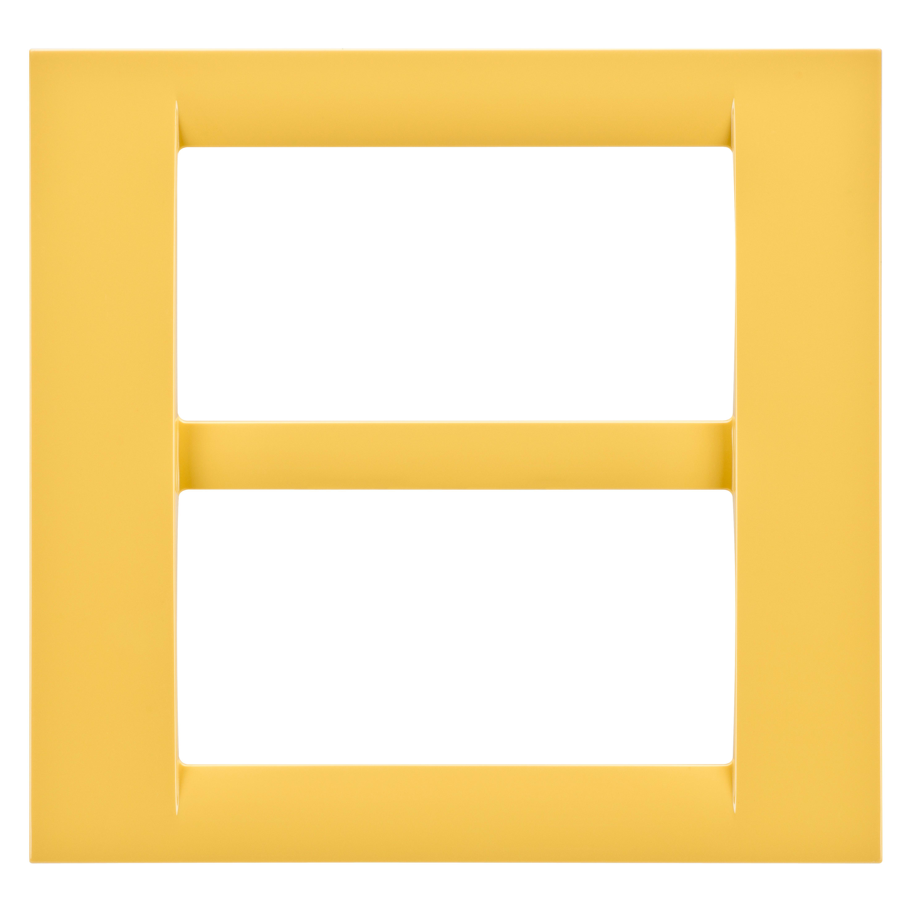 GEWISS - GEWGW22187 PLACCA 8M GIALLO MAIS SYSTEM VIRNA