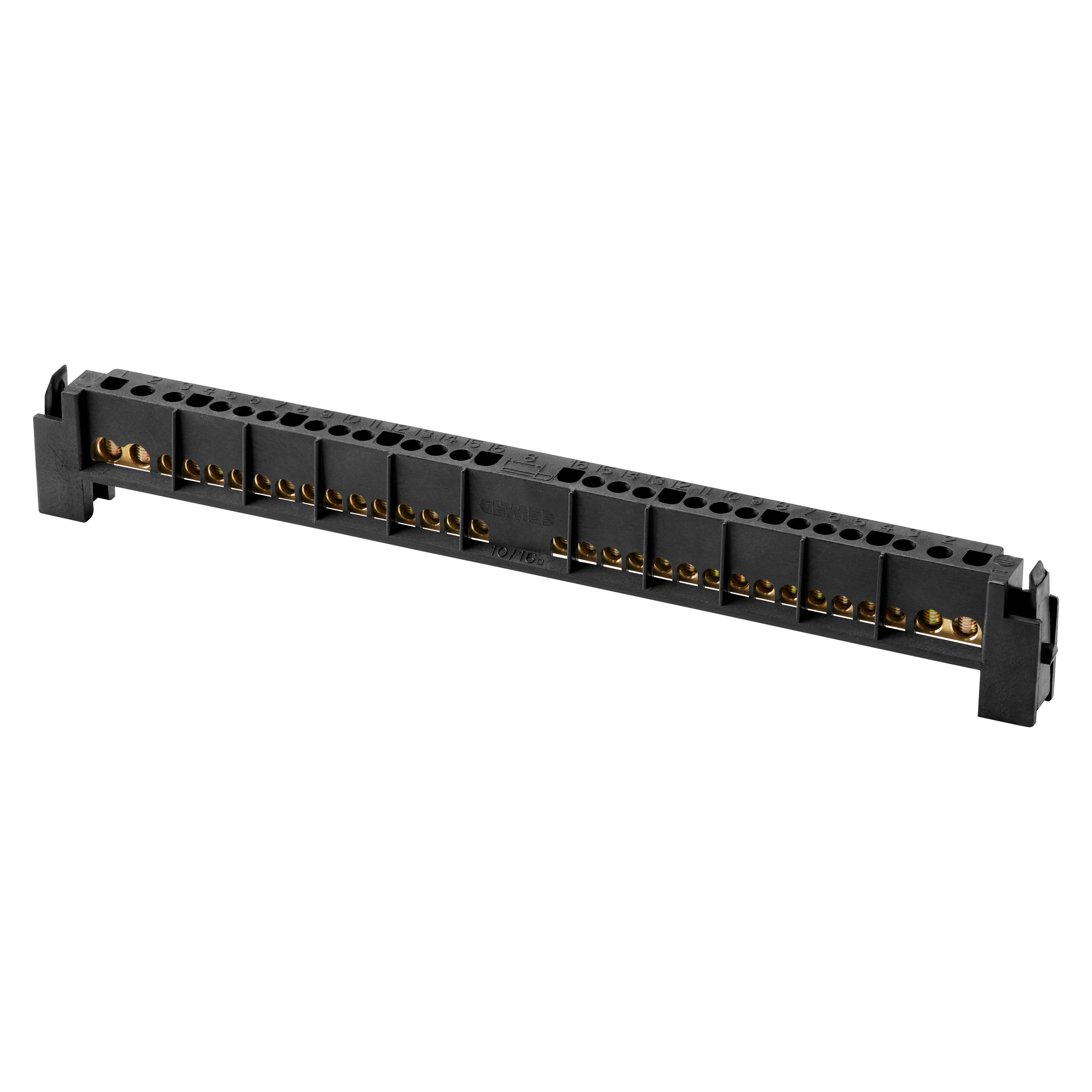 GEWISS - GEWGW40454N MORSETTIERA N+T (2X16 MM2 + 14X10 MM2)