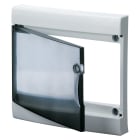 GEWISS - GEWGW40539 PORTA TRASPARENTE FUMÉ CON CORNICE PER FINITURA CENTRALINI STANDARD FRANCESE SENZA PORTA - IP40 - 52 MODULI