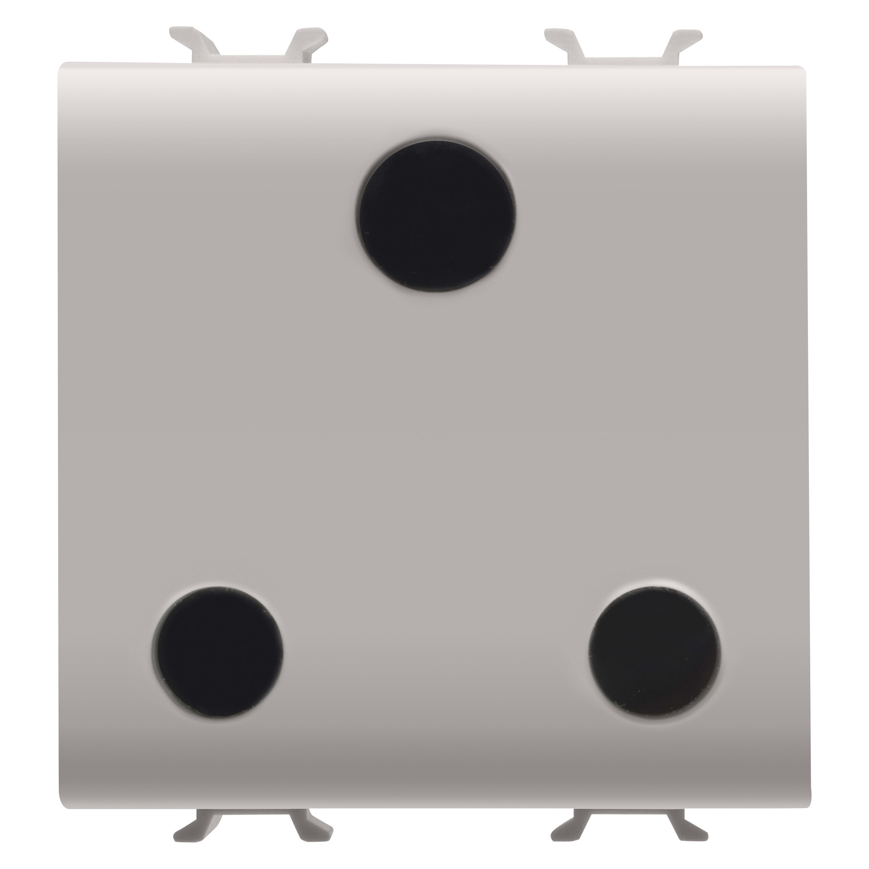 GEWISS - GEWGW13297 PRESA STANDARD BRITANNICO 250V ac - 2P+T 15A - 2 MODULI - NATURAL BEIGE SATINATO - CHORUSMART