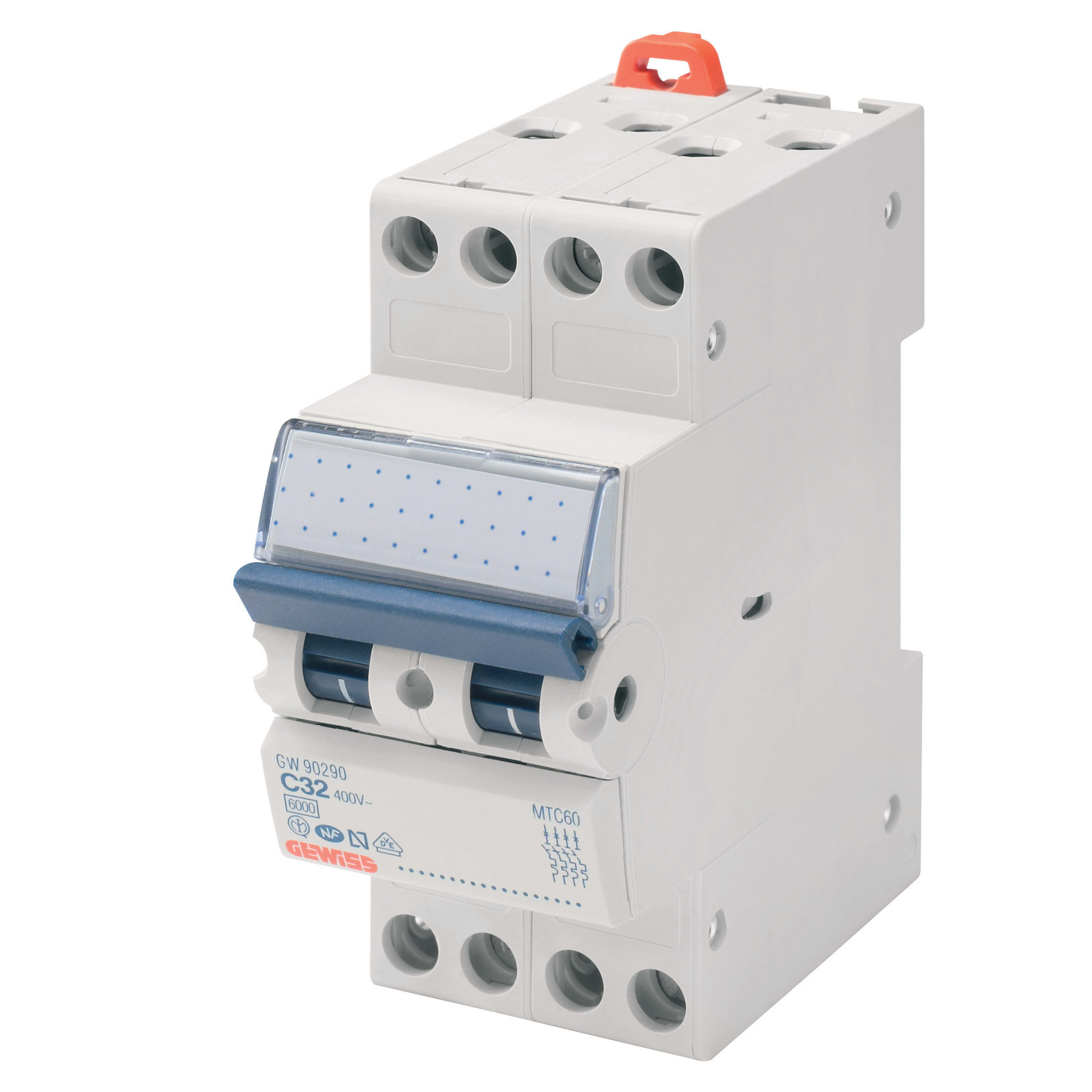 GEWISS GEWGW90091 INT.MAGNET.COMPATTO 4P C13 4,5KA 2M