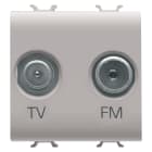 GEWISS - GEWGW13381 PRESA TV+FM 2M BEIGE