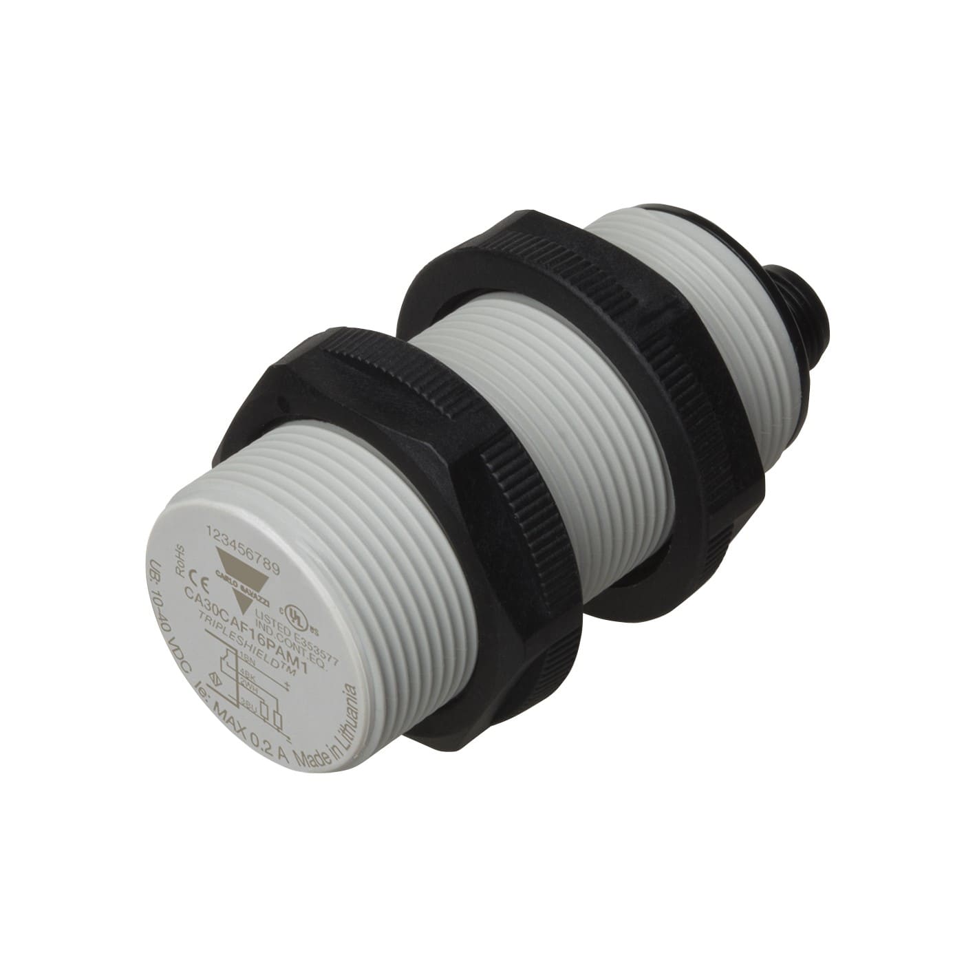 CARLO GAVAZZI GAVCA30CAF16PAM1 SENS. CAP. M30 TOT SCH PNP NO+NC CONN
