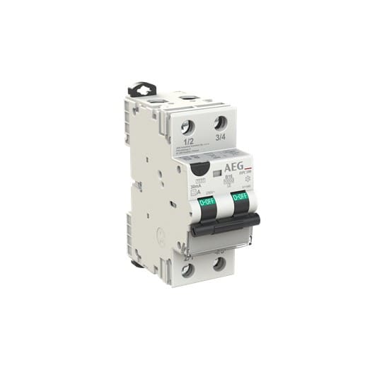 ELETTRA SRL AEG AEGDPC100AB16030 INT.DIFF. 2P B 16A 10KA A 30MA 611490