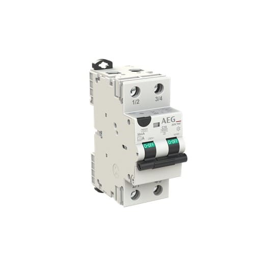 ELETTRA SRL AEG AEGHDC90EC10/030 MTD AEG 2P C 10A 4,5KA 30MA A 607881