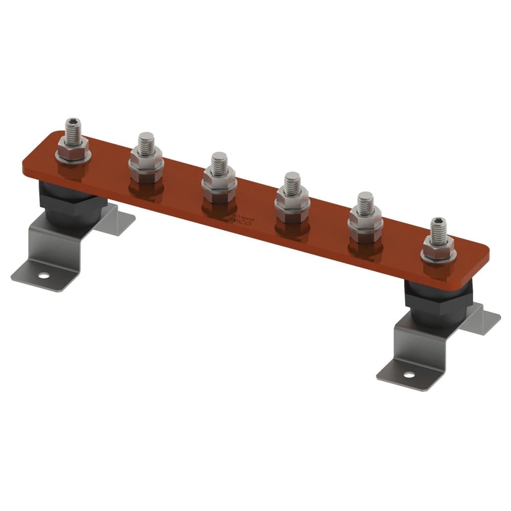 NVENT ERICO ERIEEB10C506D0A BARRA DI MESSA A TERRA, 10-WAY, 600MM