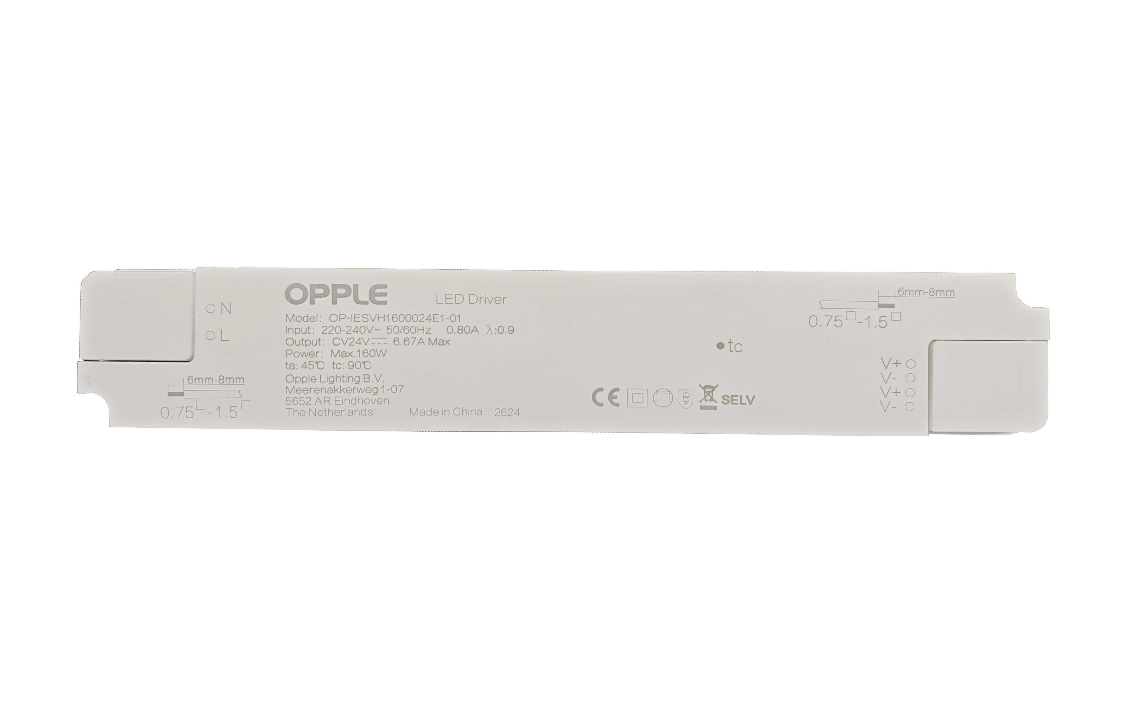 OPPLE LIGHTING BV OPP820009008200 LEDDRIVER 24V-160W