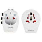 VIMAR SPA VIW0A32303B ADATTATORE UNIVERSALE VIAGGIO+USB BIANCO
