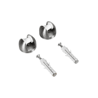 LINEA LIGHT (ILED) - ILDTR4104-3 SET DEVIATORI A PARETE CROMO