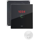 VIMAR SPA - VIW0K21666.76.03 Placca 3M transp. NR nero diamante IP55