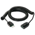 VIMAR SPA - VIW0P32352 Cavo prolunga estensibile 3G0,75 5m nero