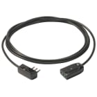 VIMAR SPA - VIW0P32369 Cavo prolunga 3G0,75+spinapiatta 5m nero