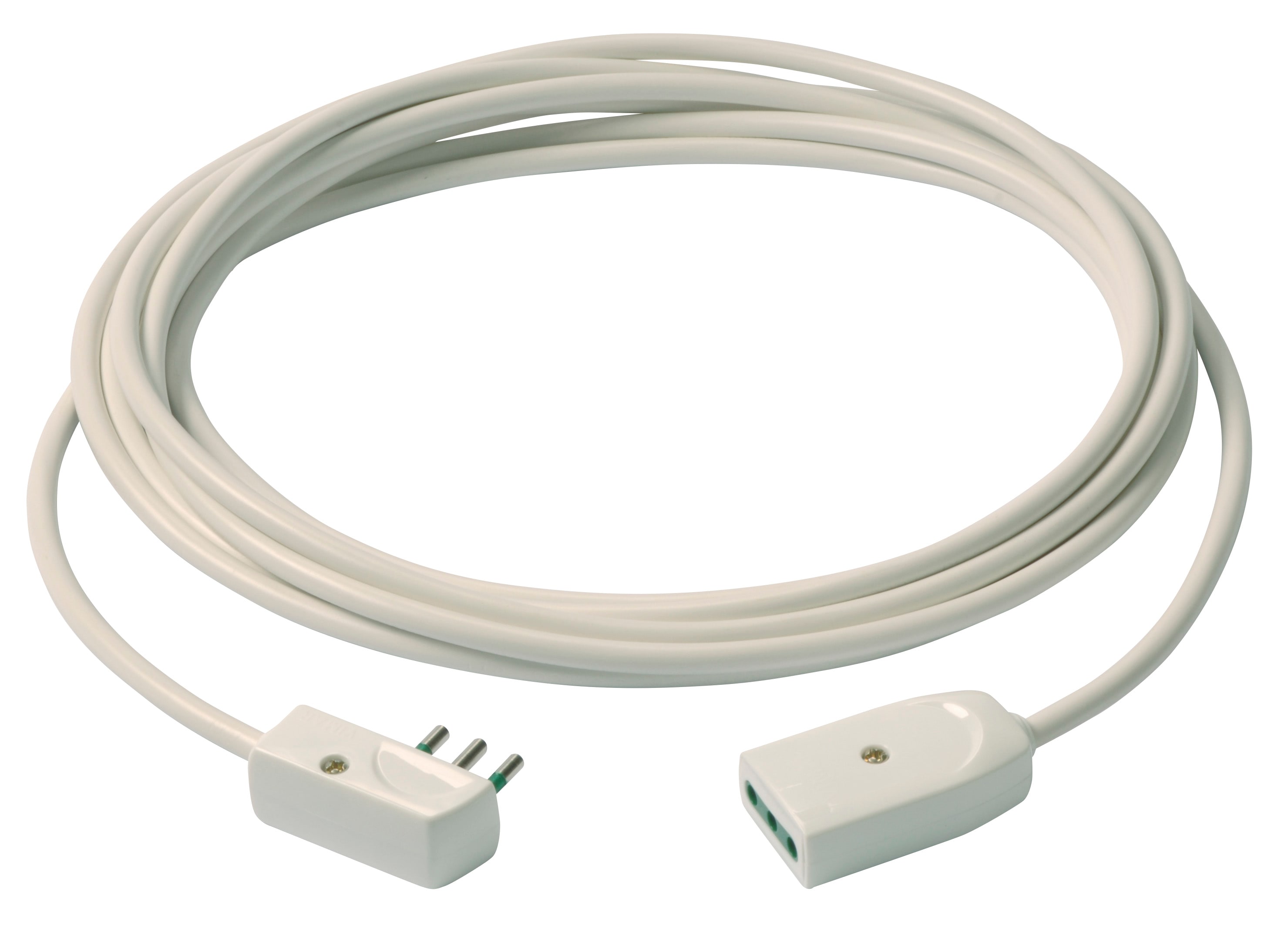 VIMAR SPA - VIW0P32369.B Cavo prolunga 3G0,75+spinapiatta 5m bian