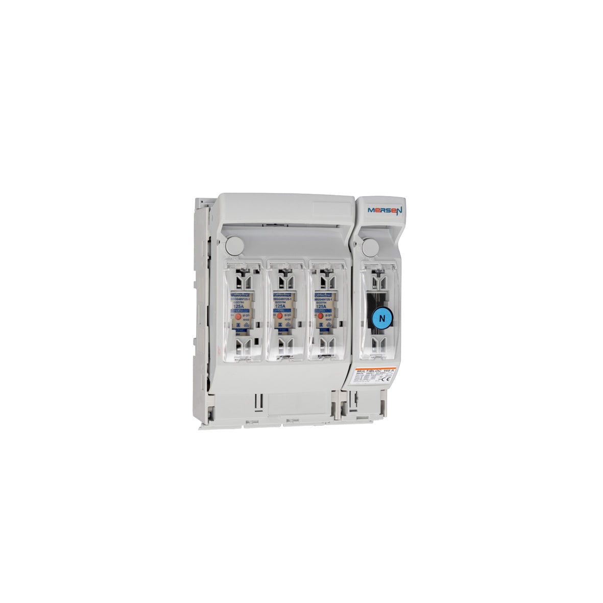 MERSEN ITALIA SPA XESN1023006 MULTIBLOC NH00 160A 3P+N BOTT.