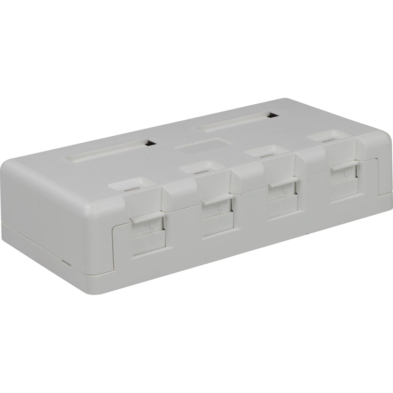 EXCEL EXL100-004 Excel Cat5e Plus Surface Mount Box 4 Por