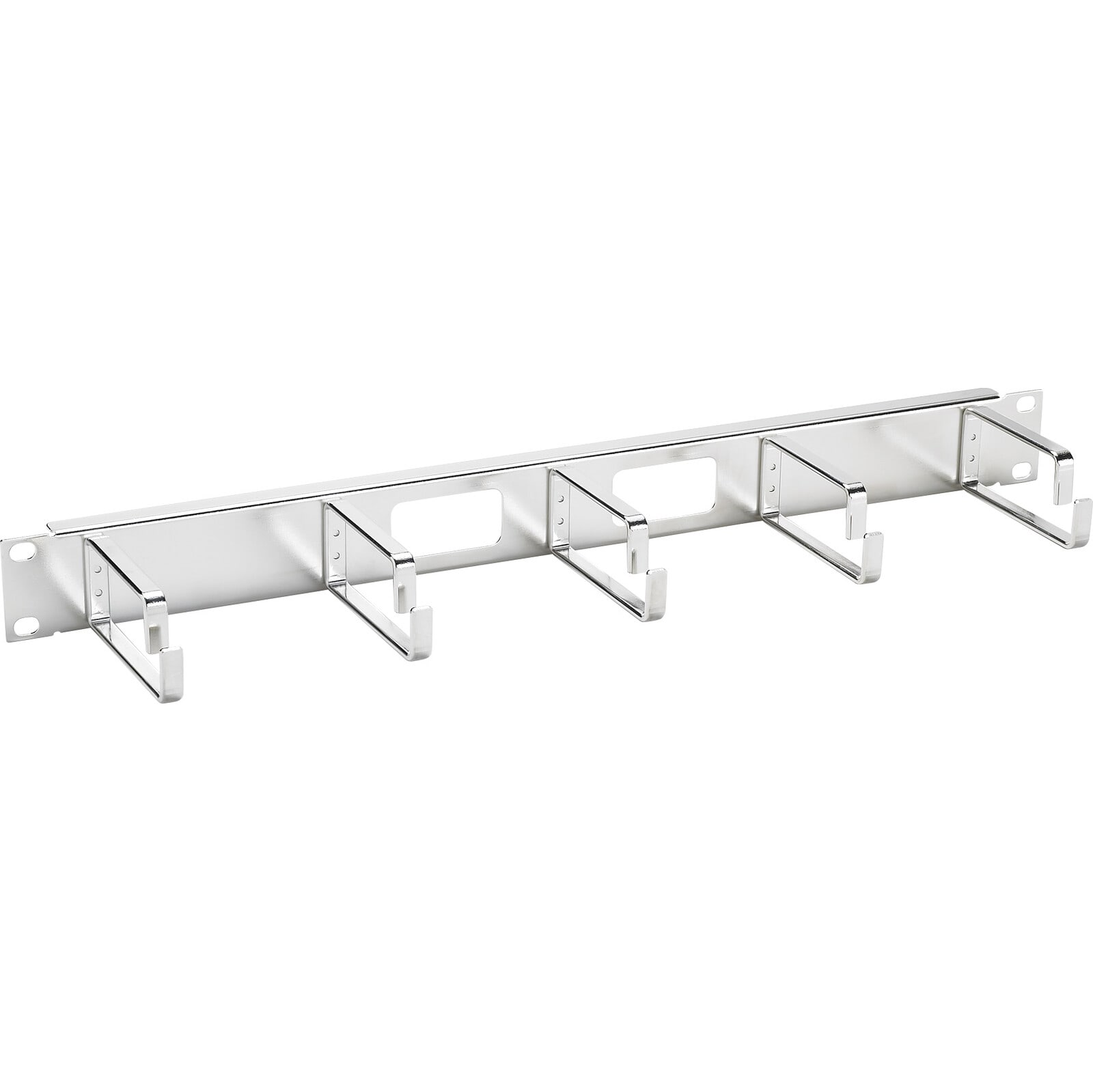 EXCEL EXL100-031 Excel 1U 19 Rack Mount 5 Ring Chrome Cbl