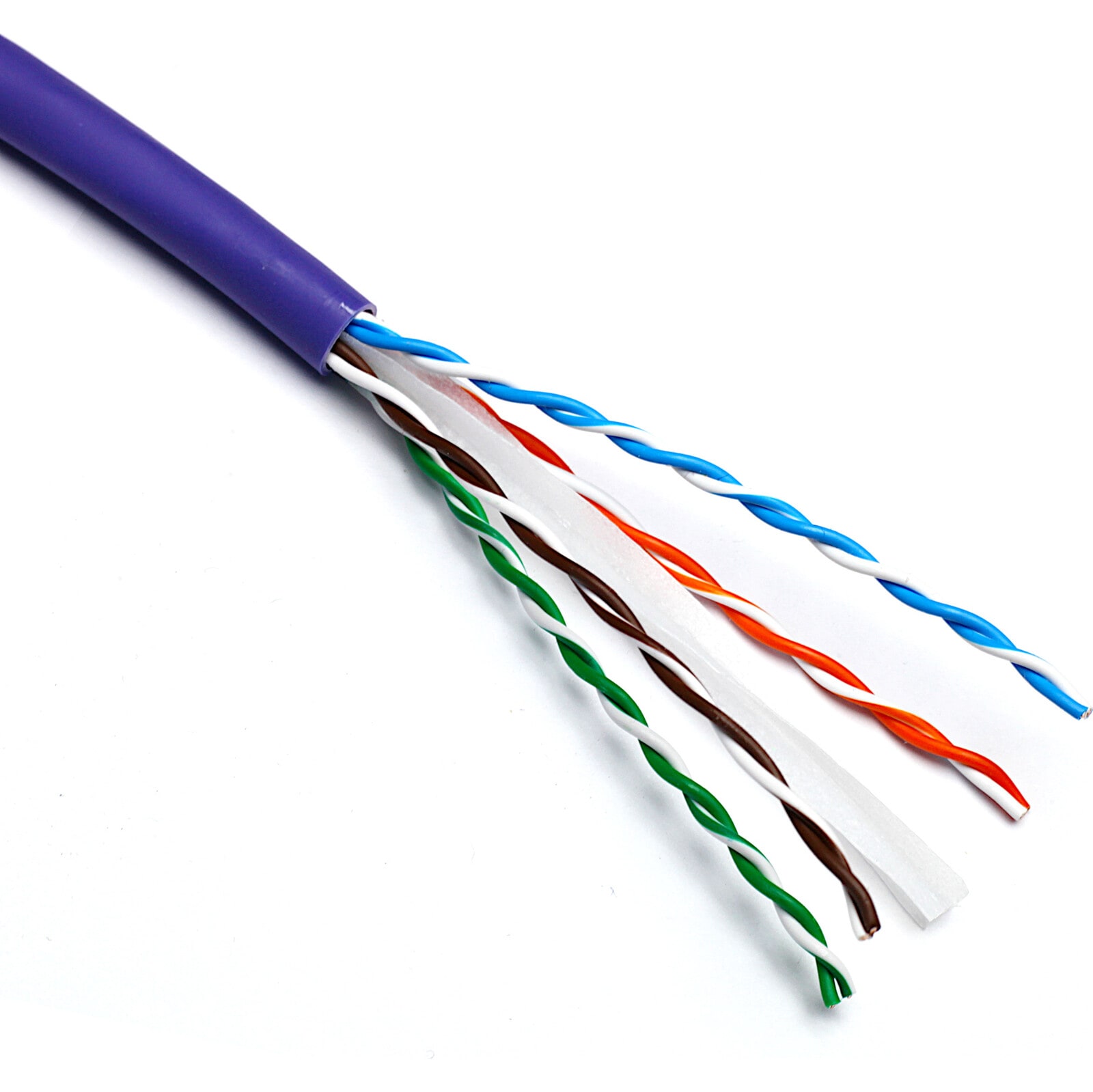 MAYFLEX UK LIMITED EXL100-080 Cavo Cat.6 U/UTP AWG24 LS0H Dca 305m vio