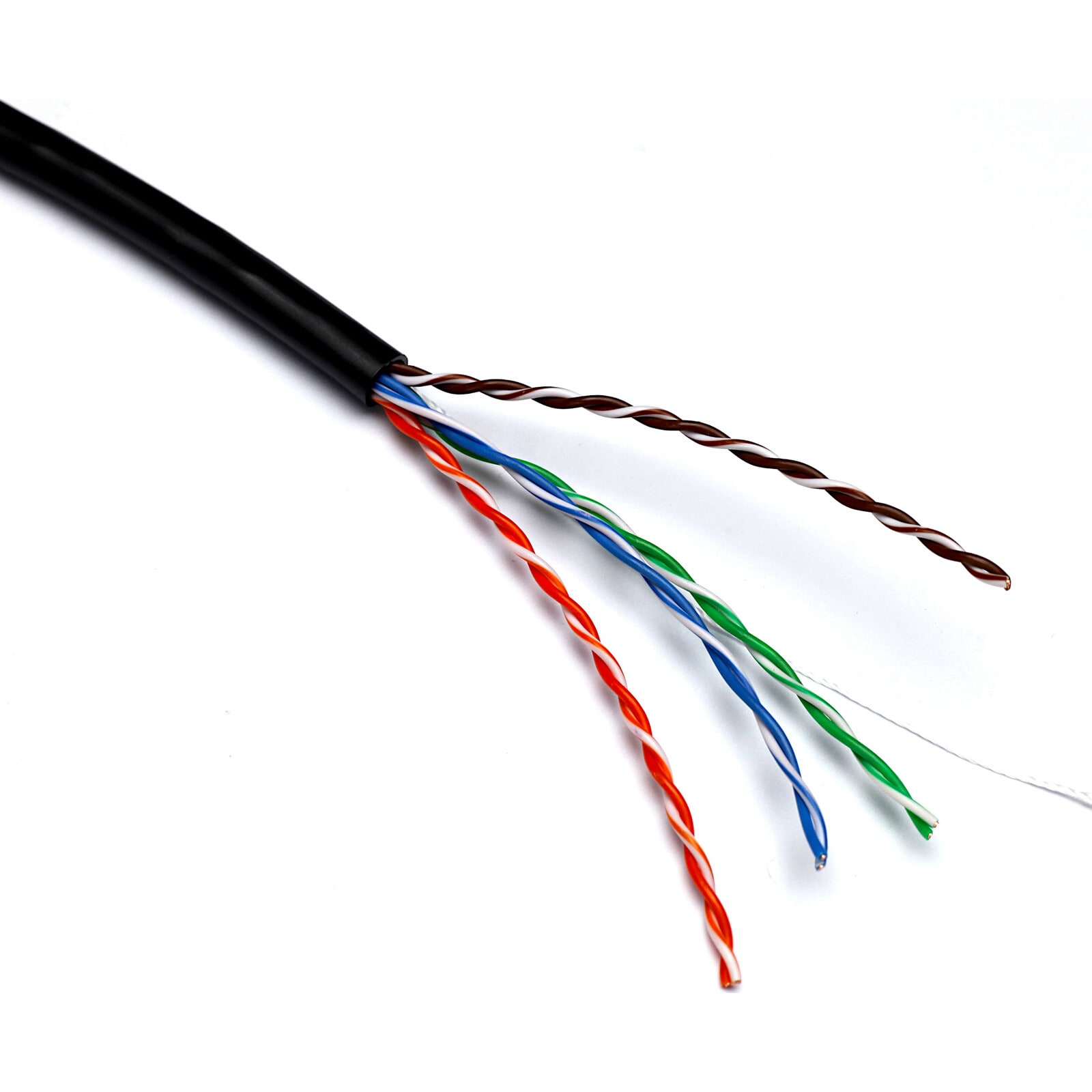 MAYFLEX UK LIMITED EXL100-090 Cavo Cat.5E U/UTP AWG24 PE Fca 305m Nero