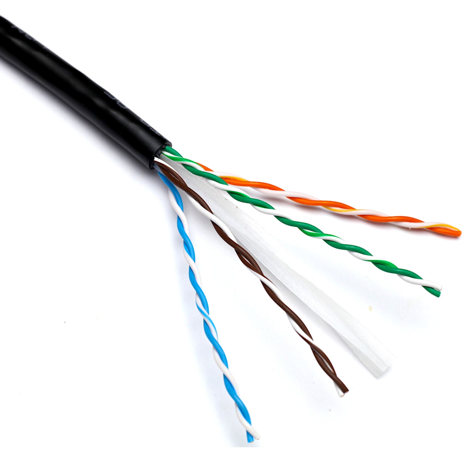 MAYFLEX UK LIMITED EXL100-100 Cavo Cat.6 U/UTP AWG23 PE Fca 305m Nero
