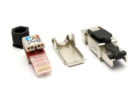 EXCEL - EXL100-140-06 PLUG RJ45 CAT.6A FTP TOOLLESS PACK 6PZ