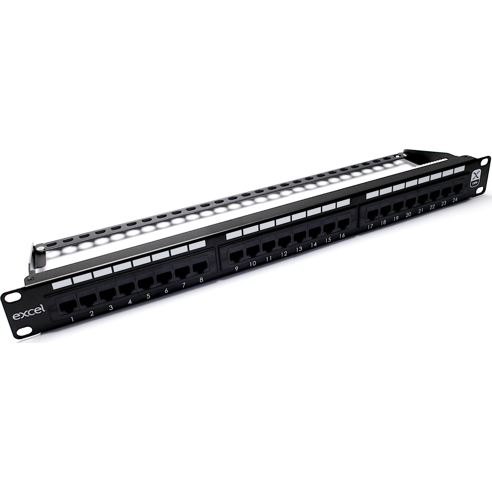 MAYFLEX UK LIMITED EXL100-304 EXCEL CAT6 24 PORT UNSCREENED PATCH PANE