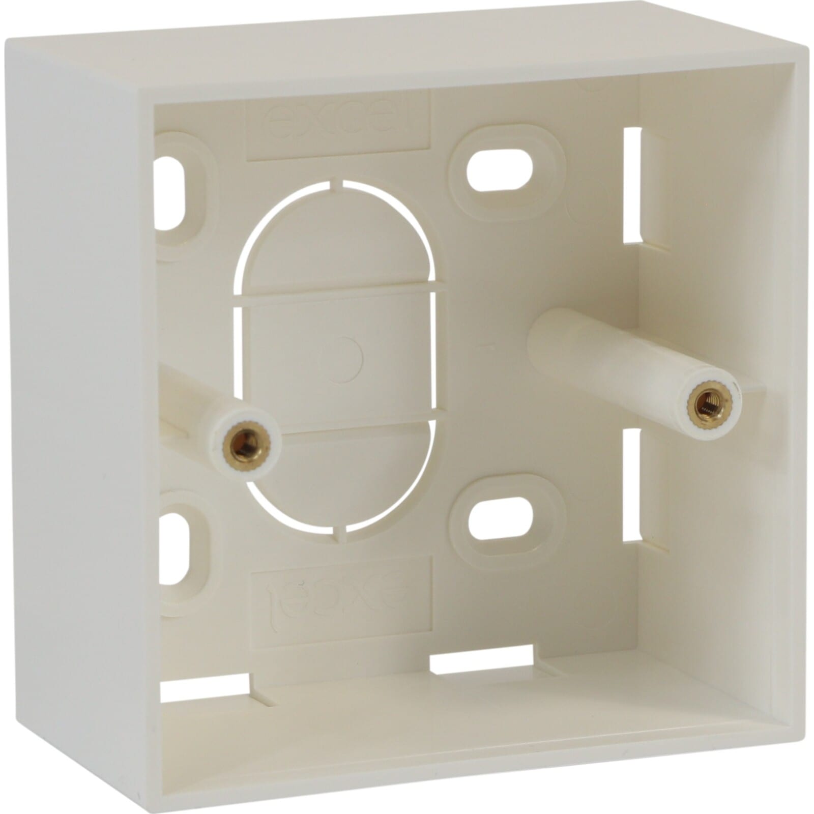 MAYFLEX UK LIMITED EXL100-618 Excel Single Gang 47 mm Back Box