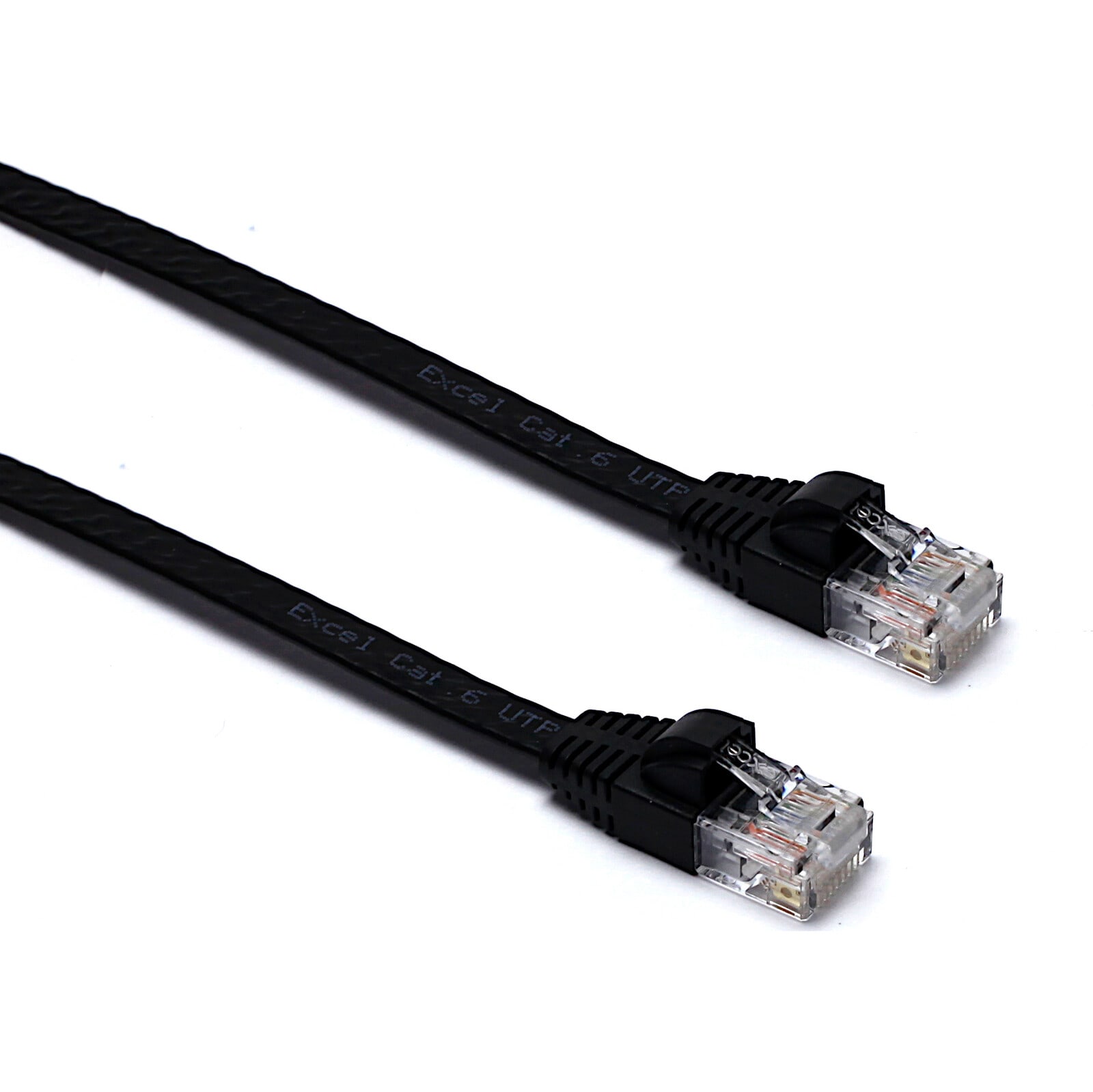EXCEL EXL100-660-10 Excel Cat6 Flat P/Lead U/UTP LSOH 0.2 m