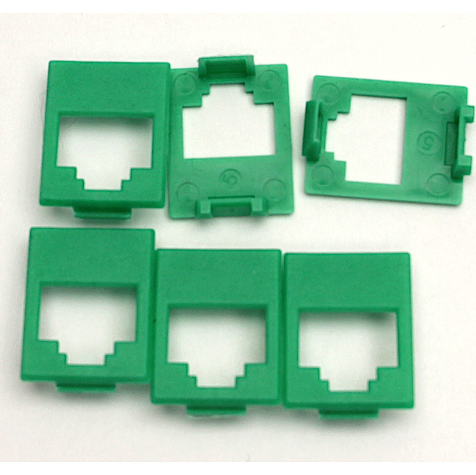 EXCEL EXL100-775-003 Excel Green Ident Port Inserts for 100-7