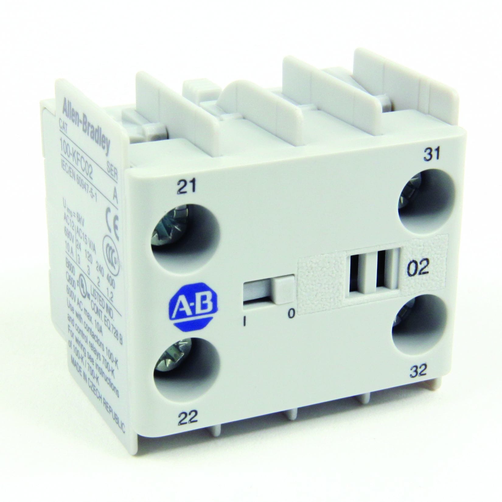 ROCKWELL AUTOMATION - RCK100-KFC02 AUXILIARY CONTACT
