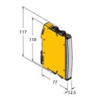 TURCK BANNER SRL TUK100000679 IMXK12-DI01-1S-1R-0/24VDC