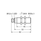 TURCK BANNER SRL - TUK100000746 RU50U-S18-AP8X-H1141