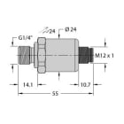 TURCK BANNER SRL TUK100001136 PT1V-1004-I2-H1141