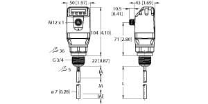TURCK BANNER SRL - TUK100001868 LS-551-0700-LIU22PN8X-H1151